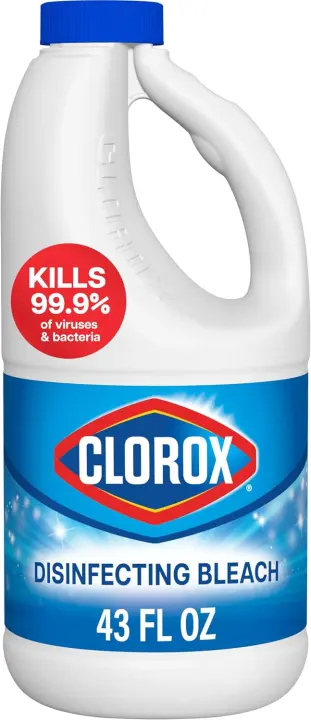 Clorox Disinfecting Bleach — 43 fl oz Bottle (Household & Laundry)