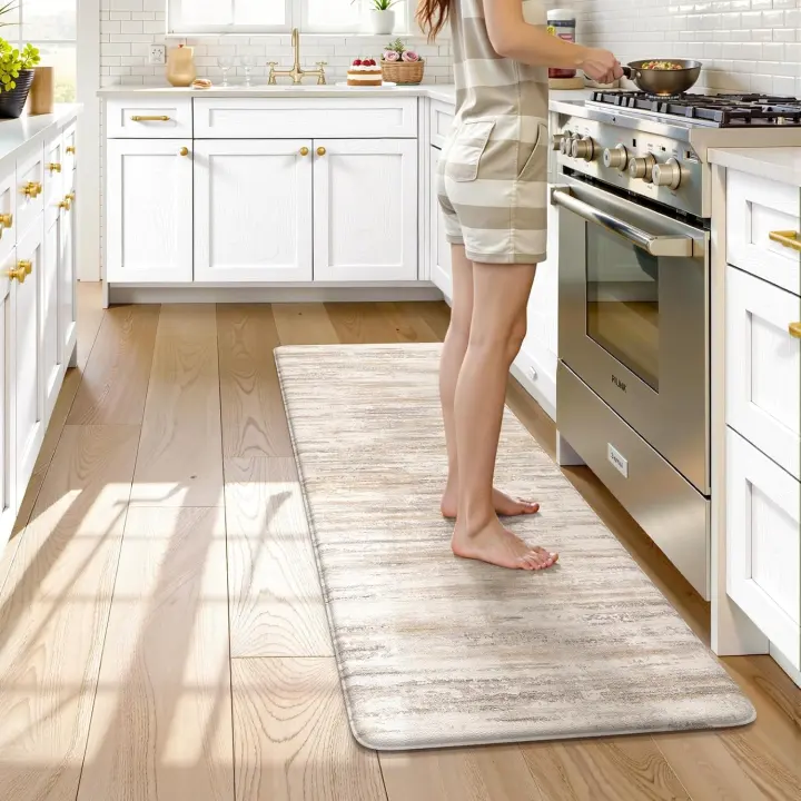 KIMODE Anti-Fatigue Kitchen Runner — 24" x 59" Padded Mat