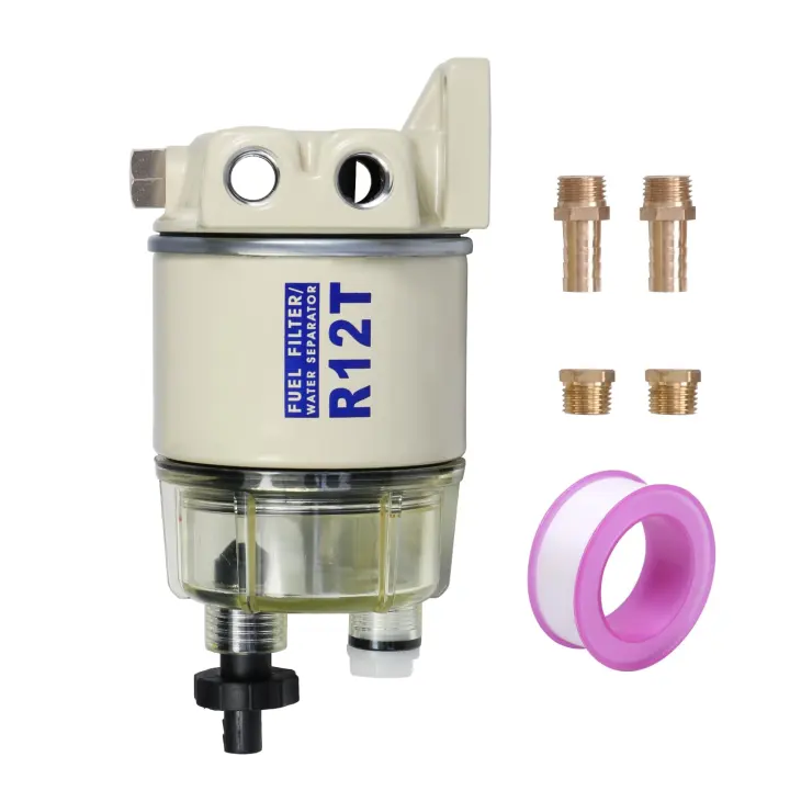 R12T Marine Spin-On Diesel Fuel/Water Separator (ZG1/4-19 NPT)