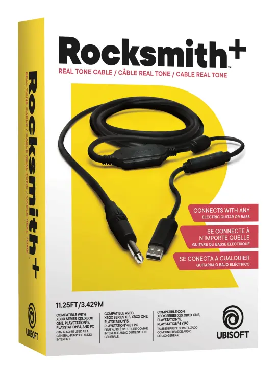 Rocksmith Real Tone Cable — Guitar to Console/PC Interface