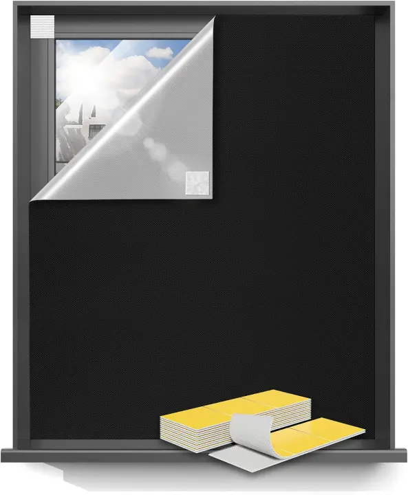 Sumobaby 63 x 70 Portable Blackout Window Shade — No-Drill