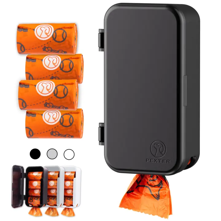 Wall-Mount Dog Waste Bag Dispenser — Indoor & Outdoor Station